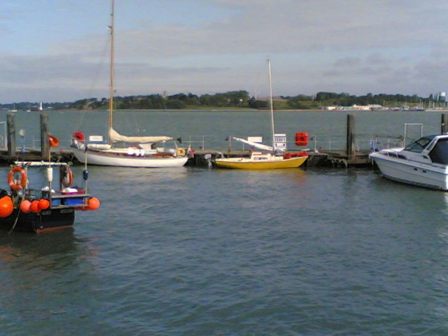 Naiad ready to go in Harwich..